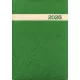 Naptár, tervező, A5, napi, DAYLINER, The Boss, zöld (NBONZOU)