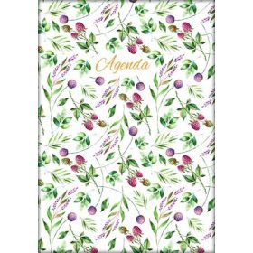   Naptár, tervező, A5, heti, DAYLINER, Colors, Berries (NCA5HBEU)
