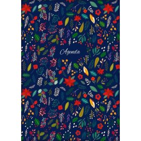   Naptár, tervező, A5, heti, DAYLINER, Colors, Folk (NCA5HFU)