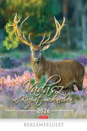 Naptár, fali, CSG Vadász a Kárpát-medencében (NCFN081)