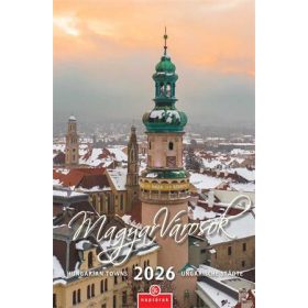 Naptár, fali, CSG, Magyar Városok (NCFN082)