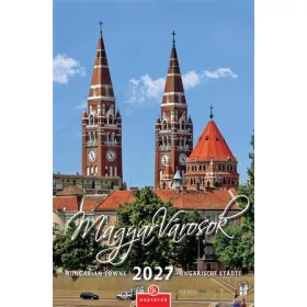Naptár, fali, CSG, Magyar Városok (NCFN082)