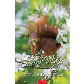 Naptár, fali, CSG Erdeink világa (NCFN084)