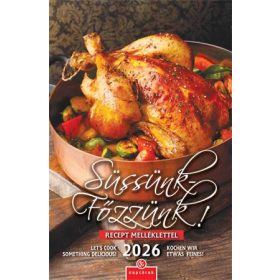 Naptár, fali, CSG Süssünk-Főzzünk (NCFN090)
