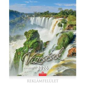 Naptár, fali, CSG Vízesések (NCFNU01)