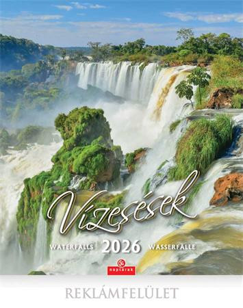Naptár, fali, CSG Vízesések (NCFNU01)