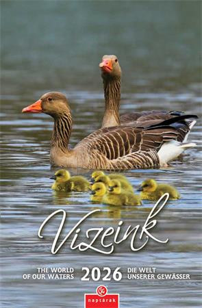 Naptár, fali, CSG, Vizeink (NCFNU12)