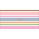 Zsebnaptár, fekvő elrendezésű, DAYLINER, Colors Stripes (NCZSST25)