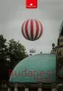 Naptár, fali, DAYLINER, Budapest (NFABPB4U)