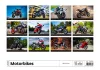 Naptár, fali, DAYLINER, Motorbikes (NFAH152U)