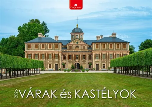 Naptár, fali, DAYLINER, Várak és Kastélyok (NFAK203U)