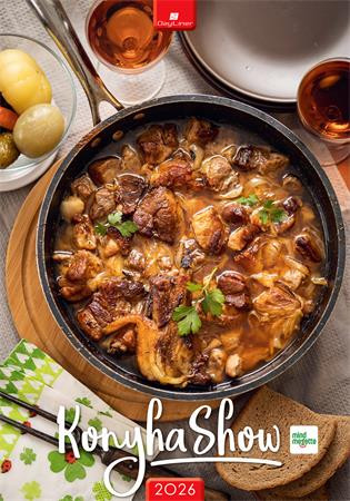 Naptár, fali, DAYLINER, Konyha Show (NFAK210U)