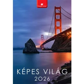 Naptár, fali, DAYLINER, Képes Világ (NFAKVIB4U)