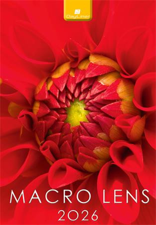 Naptár, fali, DAYLINER, Macro Lens (NFAMLB4U)