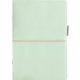 Kalendárium, gyűrűs, betétlapokkal, A5 méret, FILOFAX, Domino Soft, pasztellzöld (NFX022601)