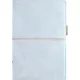 Kalendárium, gyűrűs, betétlapokkal, A5 méret, FILOFAX, Domino Soft, pasztellkék (NFX022603)