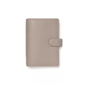   Kalendárium, gyűrűs, betétlapokkal, personal méret, FILOFAX Norfolk, barnásszürke (NFX022642)