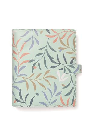 Kalendárium, gyűrűs, betétlapokkal, A5, FILOFAX Botanical, menta (NFX022649)