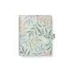Kalendárium, gyűrűs, betétlapokkal, A5, FILOFAX Botanical, menta (NFX022649)