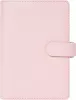 Kalendárium, gyűrűs, betétlapokkal, personal méret, FILOFAX Saffiano, halvány rózsaszín (NFX022698)