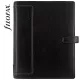 Kalendárium, gyűrűs, betétlapokkal, A5 méret, FILOFAX, Holborn, fekete (NFX025118)
