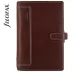 Kalendárium, gyűrűs, betétlapokkal, personal méret, FILOFAX, Holborn, barna (NFX025120)