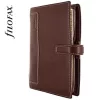 Kalendárium, gyűrűs, betétlapokkal, personal méret, FILOFAX, Holborn, barna (NFX025120)