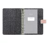 Kalendárium, gyűrűs, betétlapokkal, personal méret, FILOFAX, Confetti, rózsakvarc (NFX028723)