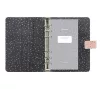 Kalendárium, gyűrűs, betétlapokkal, personal méret, FILOFAX, Confetti, rózsakvarc (NFX028723)