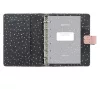 Kalendárium, gyűrűs, betétlapokkal, pocket méret, FILOFAX, Confetti, rózsakvarc (NFX028725)