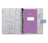 Kalendárium, gyűrűs, betétlapokkal, personal méret, FILOFAX, Expressions, kék (NFX028727)