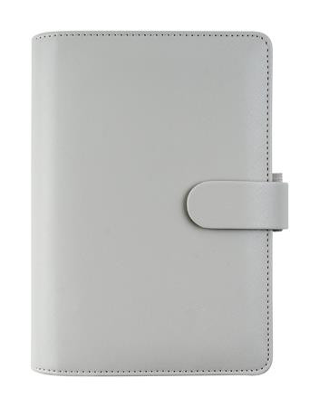 Kalendárium, gyűrűs, betétlapokkal, A5 méret, FILOFAX Saffiano, gránit (NFX028801)