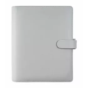   Kalendárium, gyűrűs, betétlapokkal, personal méret, FILOFAX Saffiano, gránit (NFX028805)