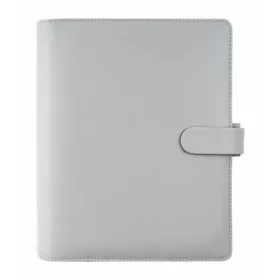   Kalendárium, gyűrűs, betétlapokkal, personal méret, FILOFAX Saffiano, gránit (NFX028805)