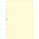Kalendárium betét, jegyzetlap, personal méret, sima, FILOFAX, krémszín (NFX132453)