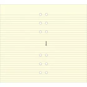   Kalendárium betét, jegyzetlap, personal méret, vonalas, FILOFAX, krémszín (NFX133053)