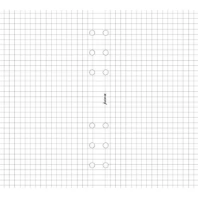   Kalendárium betét, jegyzetlap, A4, kockás, FILOFAX, fehér (NFX292905)