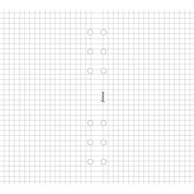   Kalendárium betét, jegyzetlap, A5, kockás, FILOFAX, fehér (NFX342905)