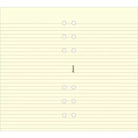   Kalendárium betét, jegyzetlap, A5, vonalas, FILOFAX, krémszín (NFX343032)