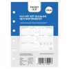 Kalendárium betét, tervező, heti, pocket (S) méret, FILOFAX, 2027 (NFX6828826)