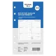 Kalendárium betét, tervező, heti, personal (M) méret, FILOFAX, 2026 (NFX6848826)