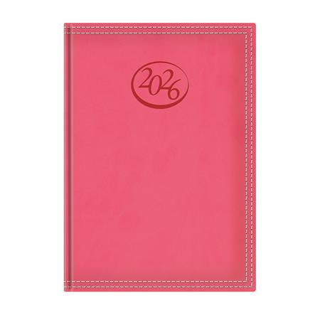Naptár, tervező, B5, heti, TOPTIMER, Ace, korallpiros (NKA011KPU)