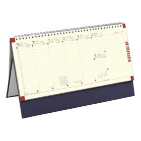   Naptár, asztali, álló, TOPTIMER, jegyzetblokkos, kék (NKC051KU)