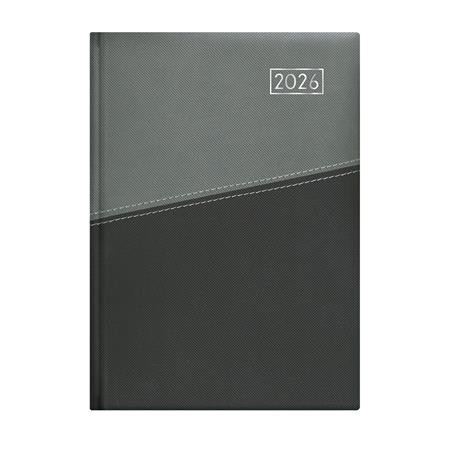 Naptár, tervező, B5, heti, TOPTIMER Duplex, antracit-szürke (NKD011ASZU)