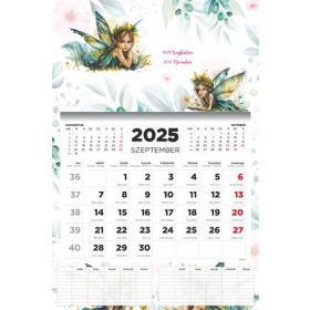   Naptár, fali, diák, 2025/2026 tanév, TOPTIMER, Tündér (NKD763025)