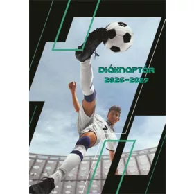   Diáknaptár, 2026/2027 tanév, B6, heti, TOPTIMER Foci (NKDFU)