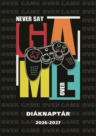 Diáknaptár, 2026/2027 tanév, B6, heti, TOPTIMER Gamer (NKDGU)