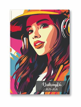 Diáknaptár, 2025/2026 tanév, B6, heti, TOPTIMER Girl (NKDTF25)