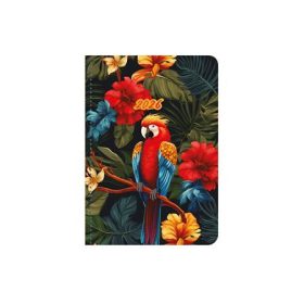   Naptár, tervező, B6, heti, TOPTIMER, Joy flexi, papagáj (NKF012HEU)