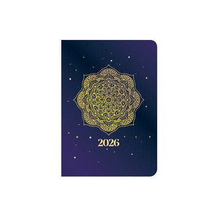 Naptár, tervező, B6, heti, TOPTIMER, Joy Flexi, manadala (NKF012NU)